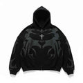 Depth Shadow Zip-Up Hoodie