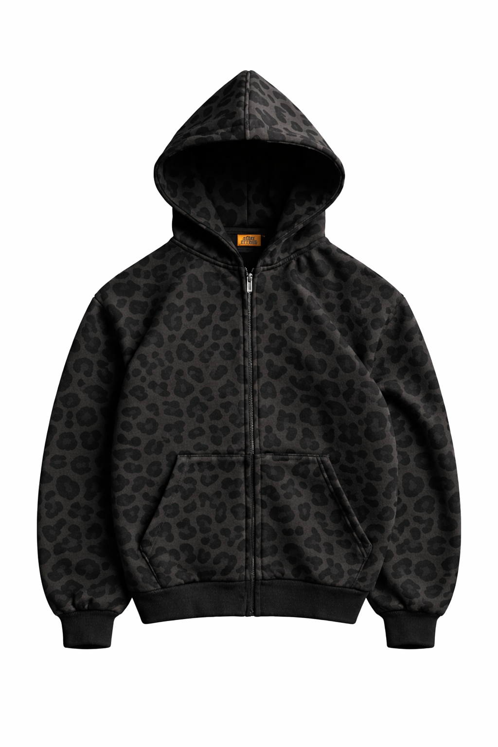 Leopard Zip Hoodie