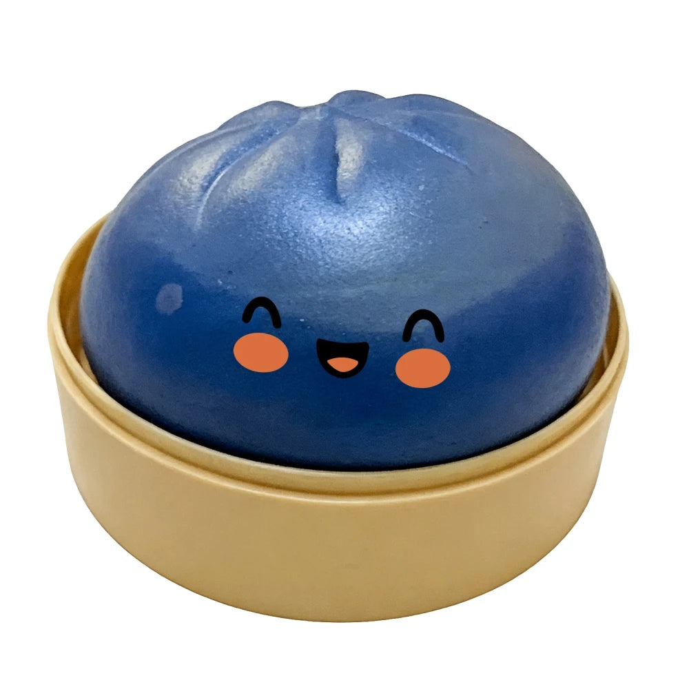 Steamed Bun Squishy Toy – Cute Bao Bun Fidget Toy