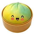 Steamed Bun Squishy Toy – Cute Bao Bun Fidget Toy