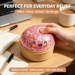 Steamed Bun Squishy Toy – Cute Bao Bun Fidget Toy