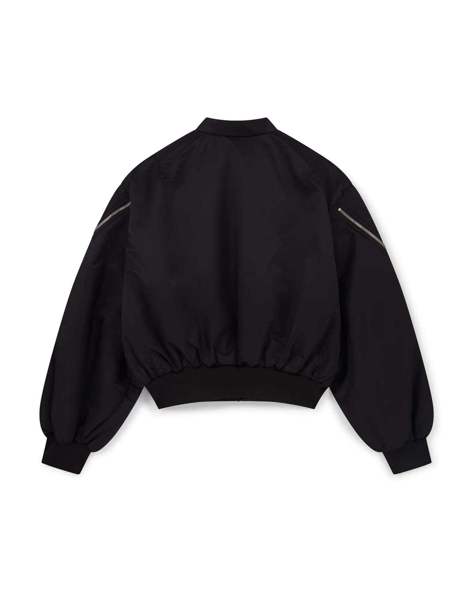 Midnight Monogram Bomber Jacket