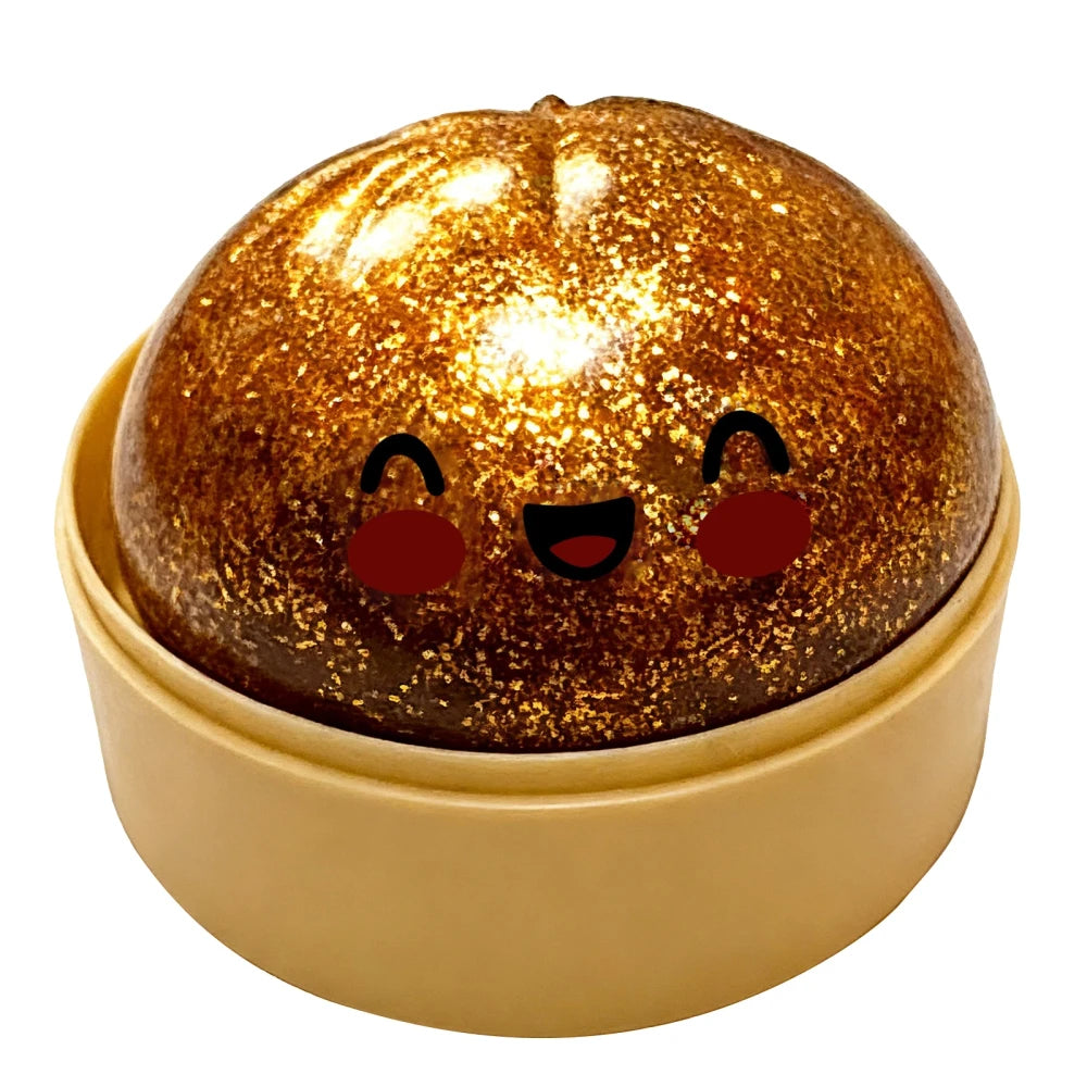 Steamed Bun Squishy Toy – Cute Bao Bun Fidget Toy