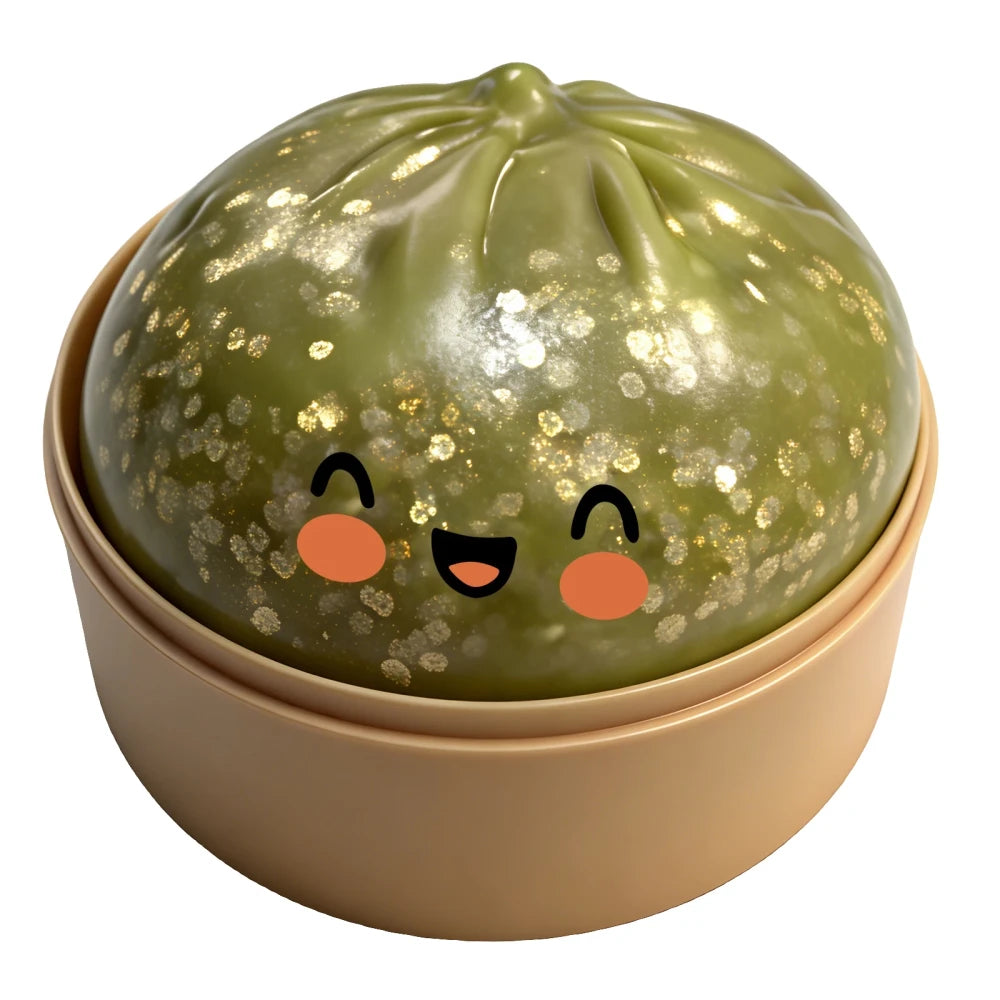 Steamed Bun Squishy Toy – Cute Bao Bun Fidget Toy
